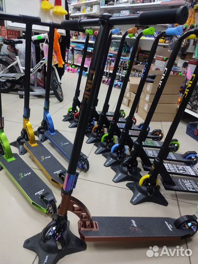 Самокат трюковый