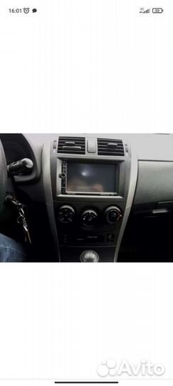 Рамка 2дин Тойота corolla 150