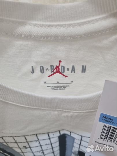 Футболка nike air jordan 100% оригинал