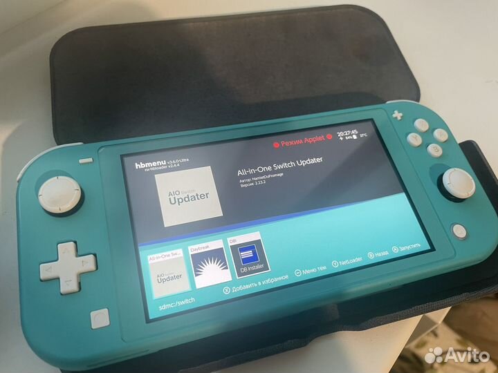 Nintendo Switch Lite прошитый 128gb