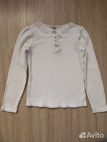 Лонгслив кофта для девочки Маленькая леди