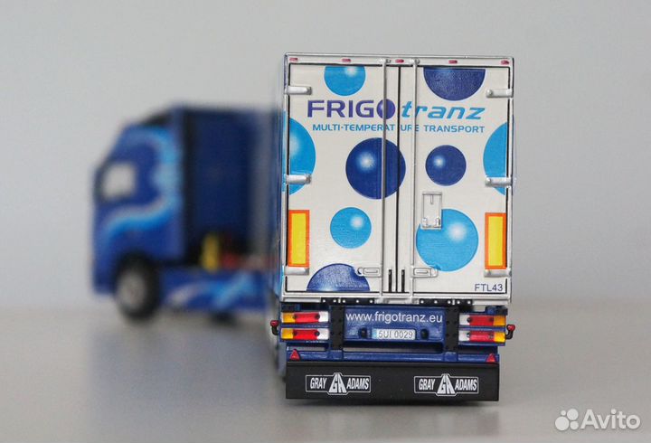1/50 тягач Volvo Frigo фура реф WSI раритет