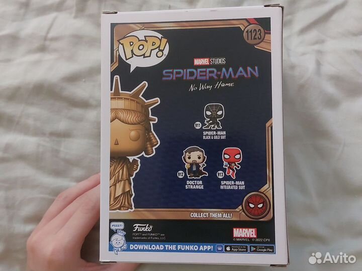 Funko pop spider man 1123