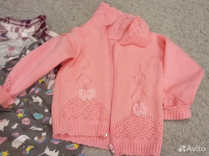 Детские вещи пакетом на девочку 86 брендовые