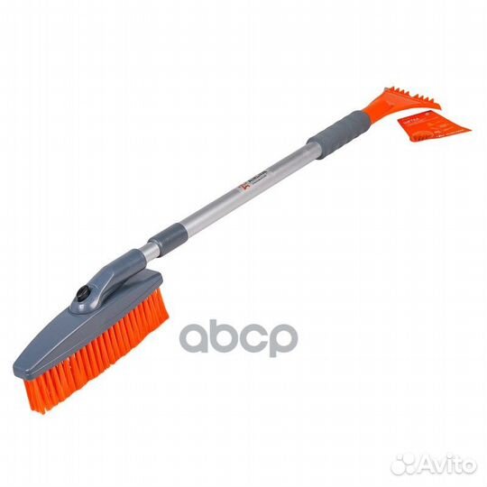 Щетка от снега и льда с телескопической ручкой