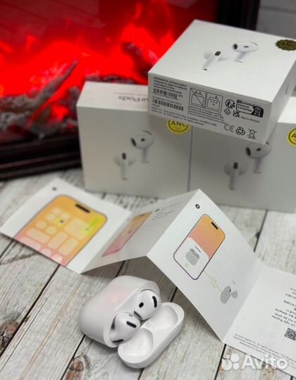 Airpods 4 Exclusive (Гарантия)