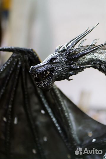 Драконы из металла, скульптуры