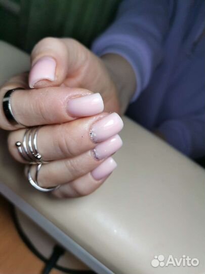 Наращивание ногтей на дому