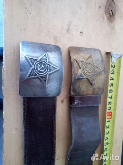 Пряжка с армейским ремнём