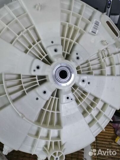 Задний полубак стиральной машины lg