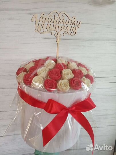 Шоколадные розы подарок на день рождения