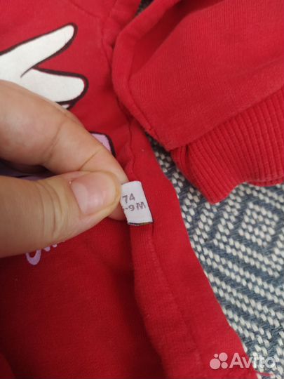 Детские вещи пакетом на девочку 74