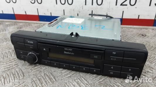 Магнитола skoda octavia A5 (NBE02I401)