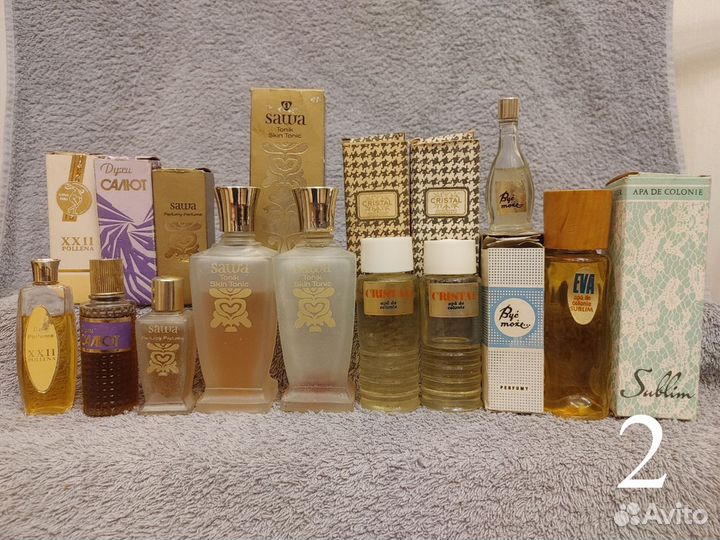 Женская парфюмерия XX -й век винтаж