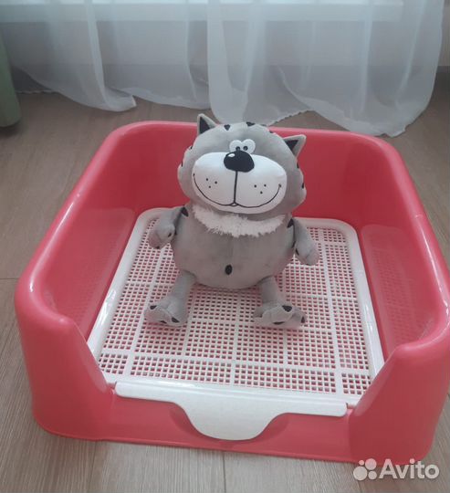 Лоток туалет для собак Triol с сеткой