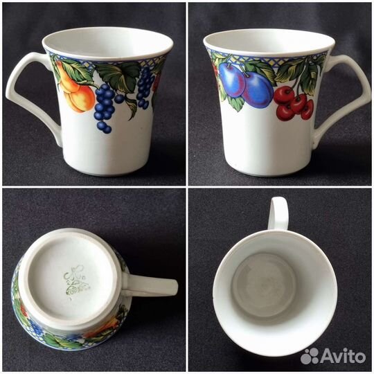 Посуда СССР кружка, молочник, крышка, блюдце
