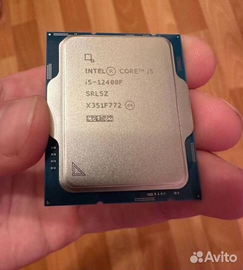 Процессор intel core i5 12400f на гарантии