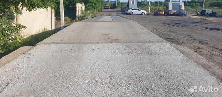 Стационарные автомобильные весы