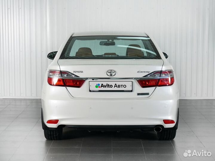 Toyota Camry 2.5 AT, 2016, 118 662 км