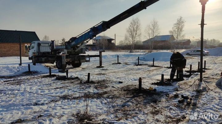 Винтовые сваи замена фундамента