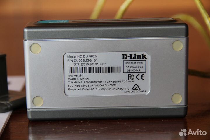 Аналоговый модем D-Link DU-562M