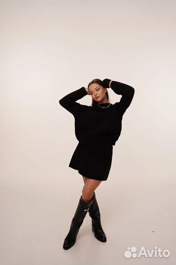 Костюм женский теплый трикотажный