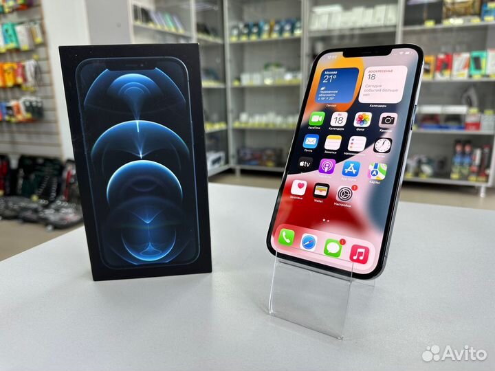 Техника Apple iPhone 12 Pro Max 128gb Pacific Blue