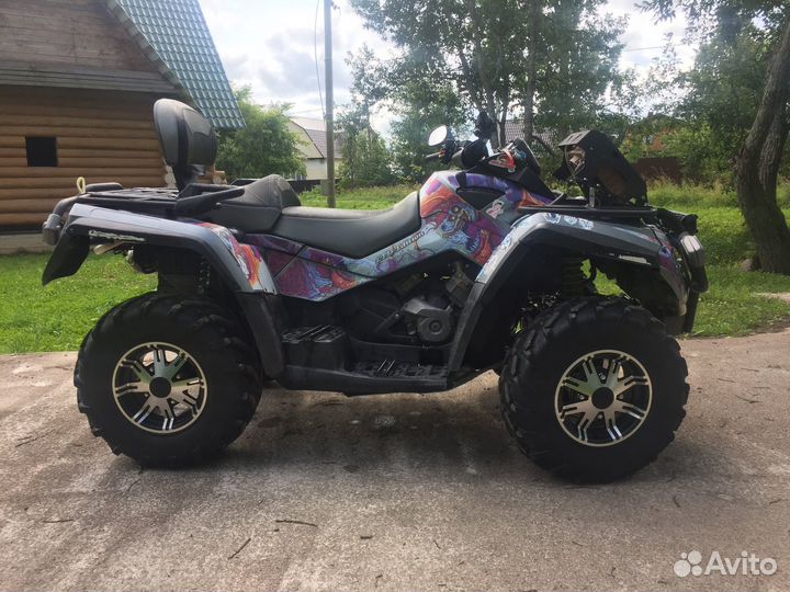 Разбор BRP outlander LTD G1 800 2008