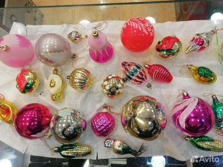 Новогодние игрушки СССР