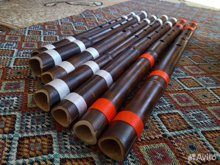 Флейта Сякухати от мастера