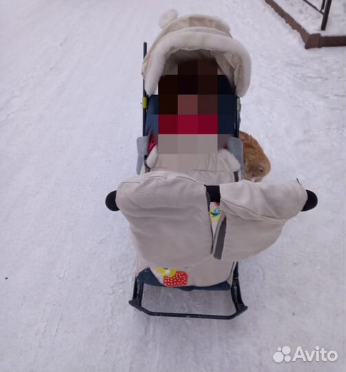 Коляска санки