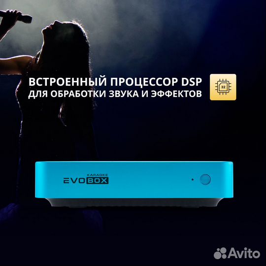Evolution Evobox Ocean караоке система для дома