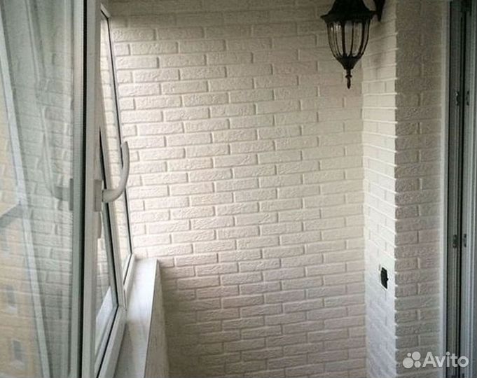 Декоративный кирпич. Укладка гипсовой плитки