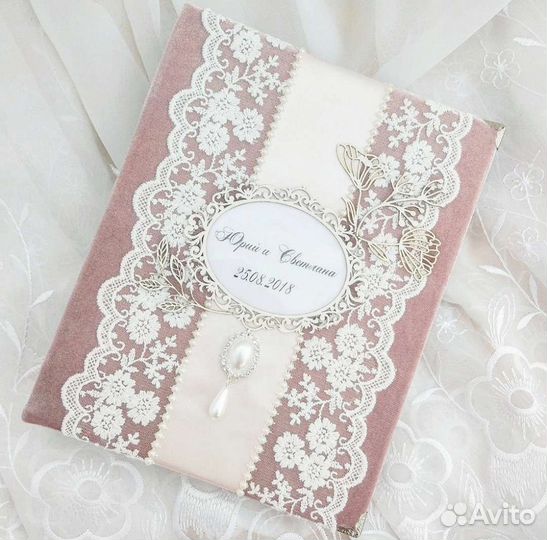 Свадебный, семейный фотоальбом ручной работы