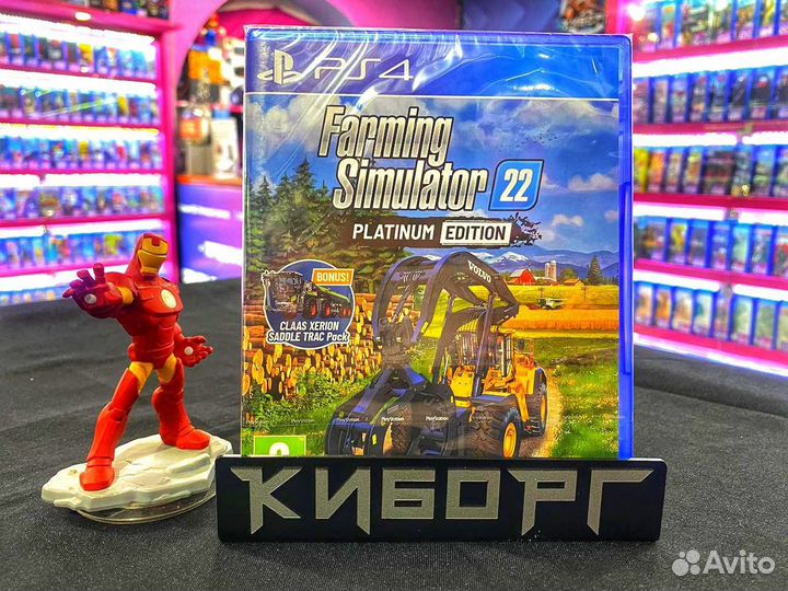 PS4 Farming Simulator 22 Platinum Edition (Новый)