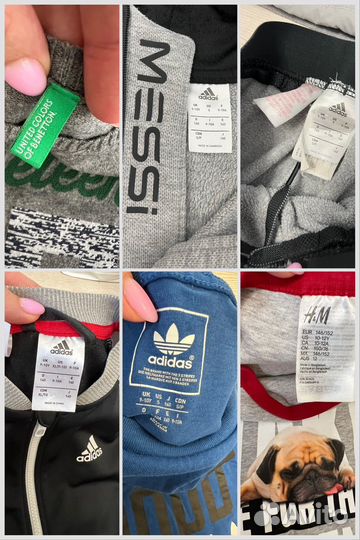 Кофты джинсы zara adidas 140, 10 шт