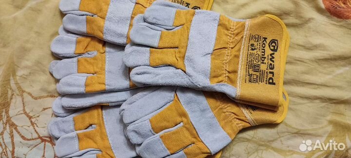 Перчатки спилковые