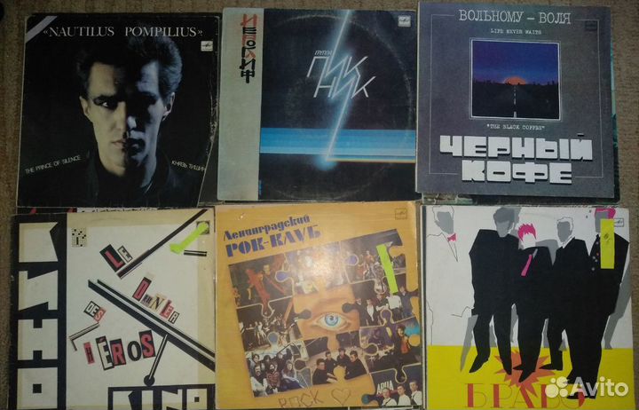 Записи на катушках и кассетах. Любые стили, группы