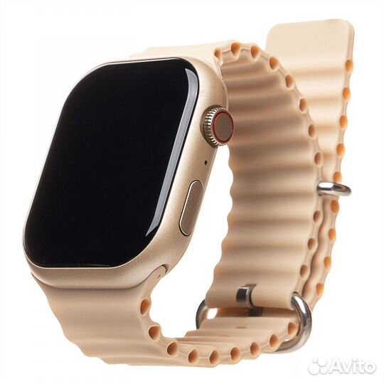 Смарт часы Apple Watch X9 Pro 45mm золотые
