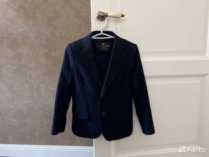 Костюм школьный, тройка Gulliver 134р