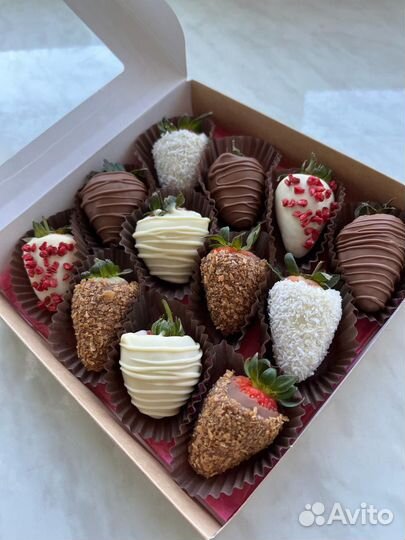 Клубника в шоколаде