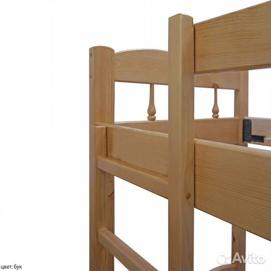 Кровать двухъярусная массив