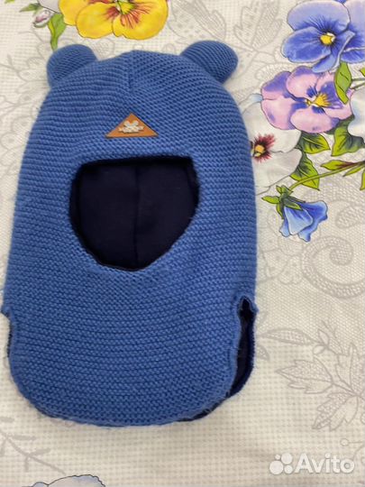 Шапка шлем зимний для мальчика