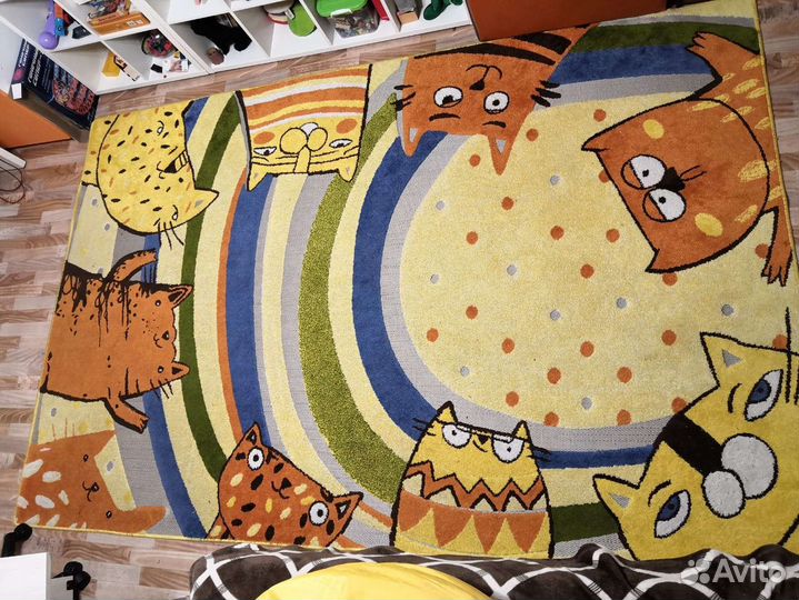 Детский ковер с котами kinder 2x3