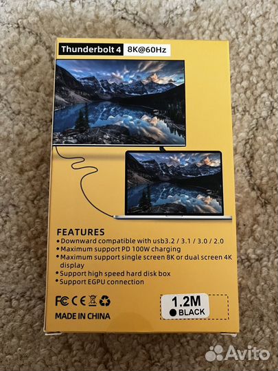 Кабель ThunderBolt 4