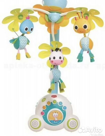 Дуга tiny love волшебный лес и мобиль на кроватку