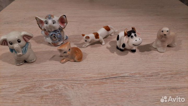 Маленькие фигурки (статуэтки), разные техники