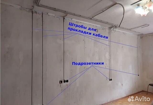 Монтаж и замена электропроводки в квартирах/домах