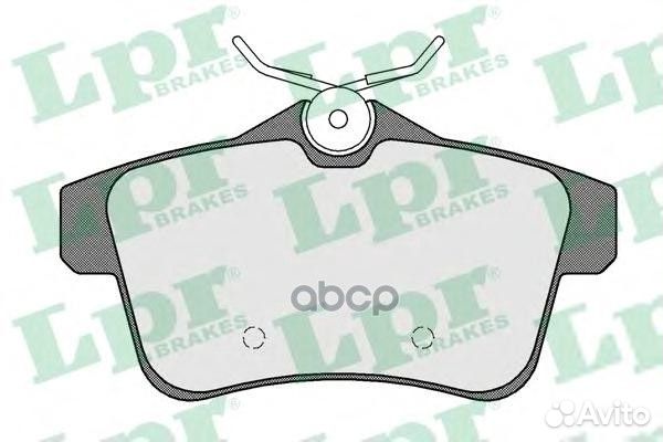 Колодки тормозные citroen C4 09/peugeot 3008/5