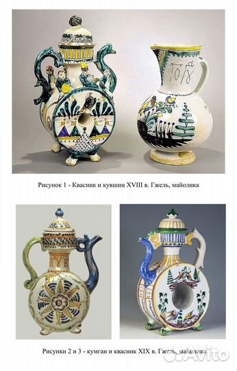 Художественная керамика Гжели и Скопина Григорье